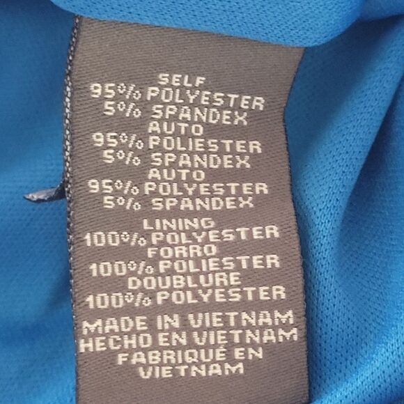 Vince Camuto Blue Blouson Drape Dress Size 6 (4681) - Picture 6 of 7